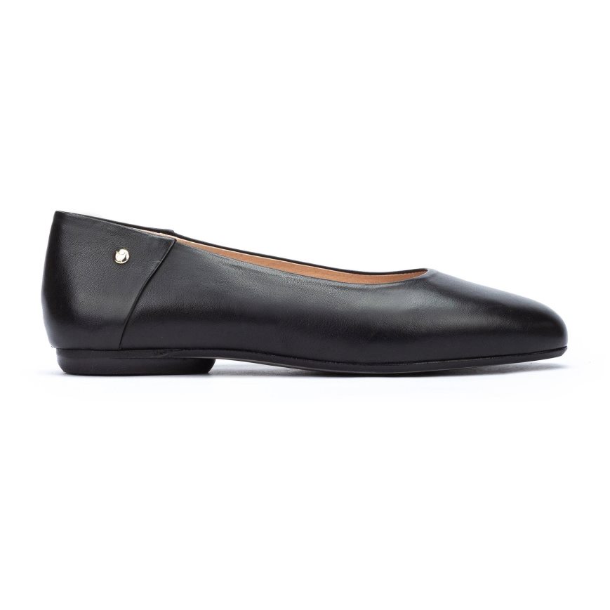 Women\'s Pikolinos ALMERIA Ballet Flats Black | NZ I9A1738